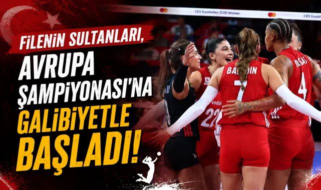 Filenin Sultanları Avrupa Şampiyonası'na Galibiyetle Başladı