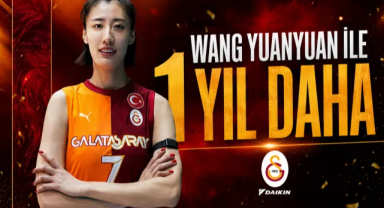 Galatasaray Daikin’de Wang Yuanyuan İle Yola Devam