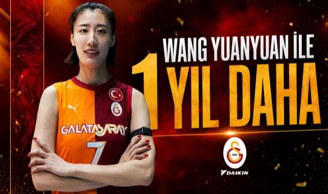 Galatasaray Daikin’de Wang Yuanyuan İle Yola Devam