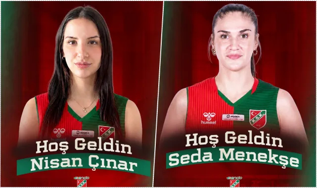 Karşıyaka Kadın Voleybol Takımı’ndan Çifte Transfer