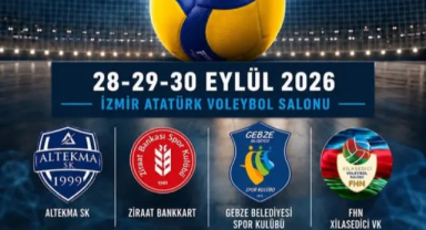 TÜGİAD Ege Uluslararası Voleybol Turnuvası Başlıyor