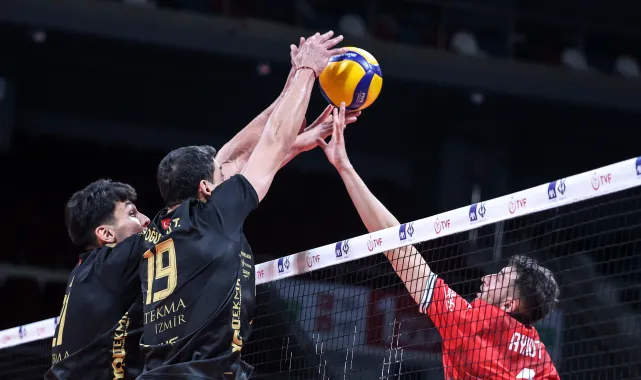 Erkekler AXA Sigorta Kupa Voley'de Heyecan Başladı