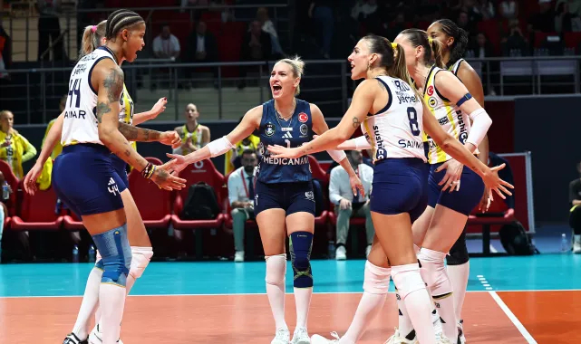 Fenerbahçe Medicana Beşiktaş'ı 3-2 Mağlup Etti