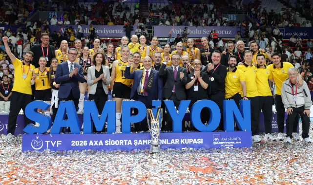 VakıfBank, Şampiyonlar Kupası’nı 6. kez müzesine götürdü