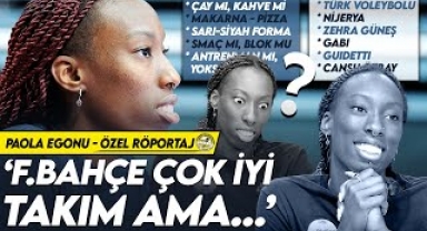 Paola Egonu ile dobra dobra 